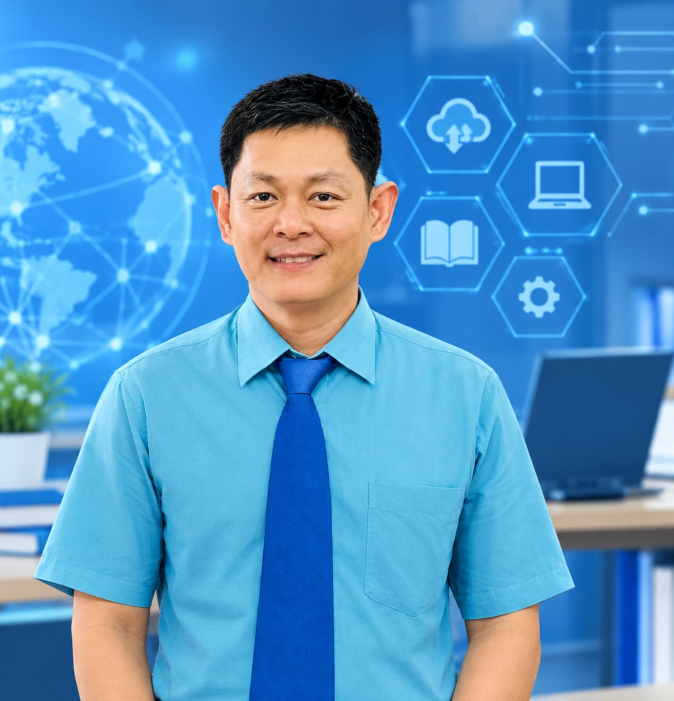 Chân dung Thầy Nguyễn Thành Nhựt - Tác giả EnglishPLS